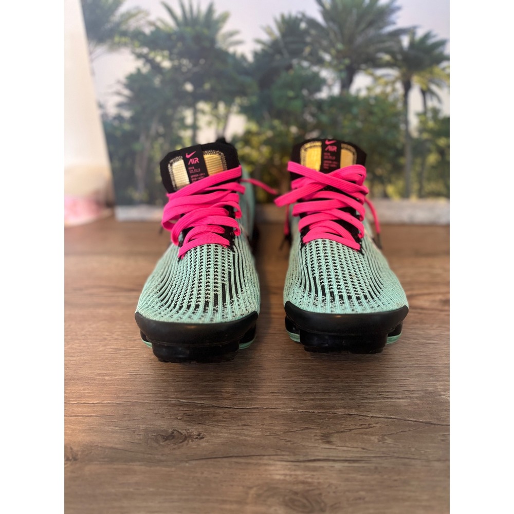 Nike Air VaporMax Flyknit 3 Hyper Turquoise Pink Men's 11